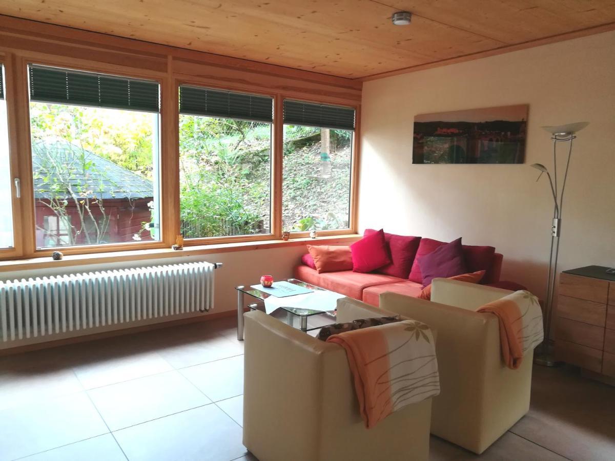 Nichtraucherferienwohnung-Neckarblick Ze-2022-74-Wz-118A Heidelberg Buitenkant foto