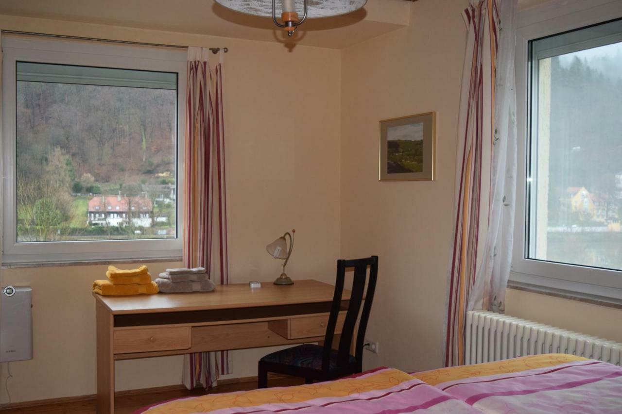 Nichtraucherferienwohnung-Neckarblick Ze-2022-74-Wz-118A Heidelberg Buitenkant foto