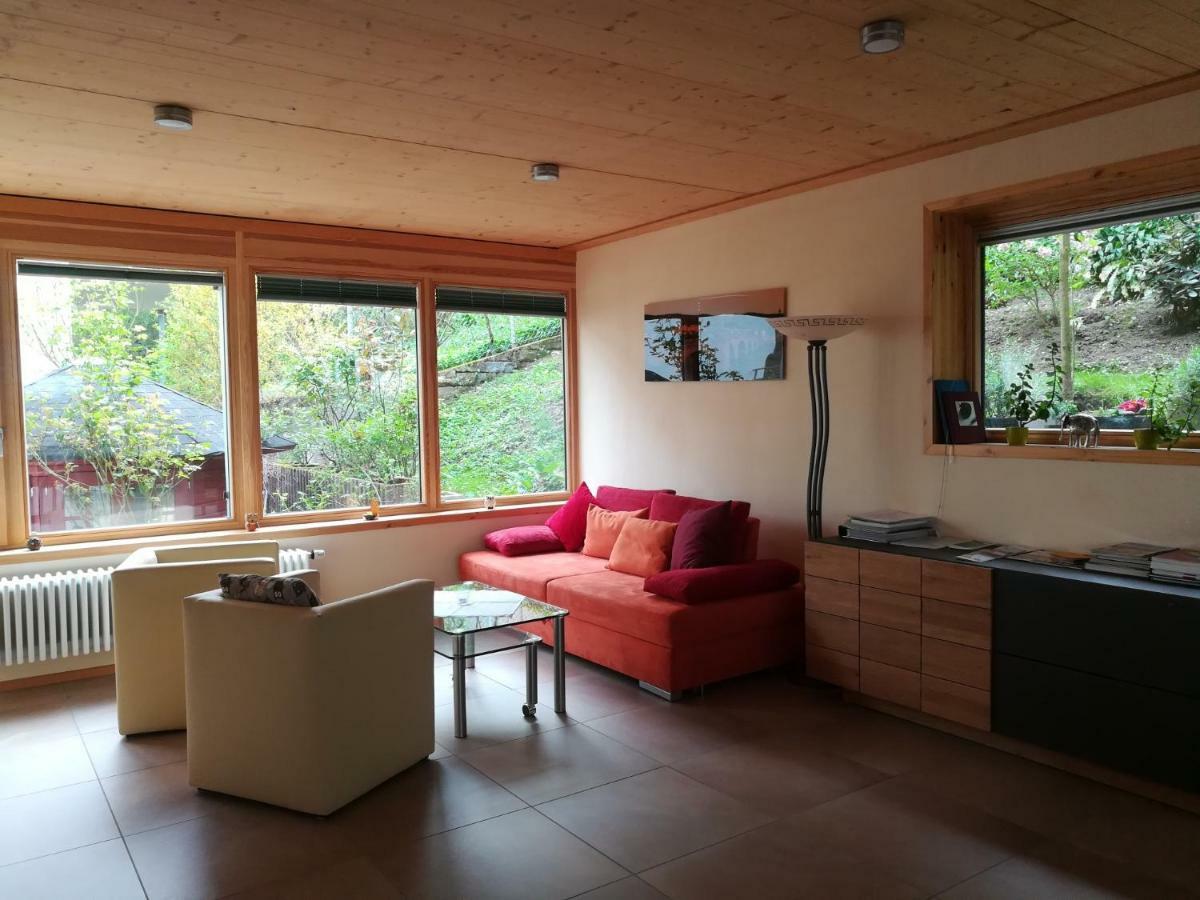 Nichtraucherferienwohnung-Neckarblick Ze-2022-74-Wz-118A Heidelberg Buitenkant foto